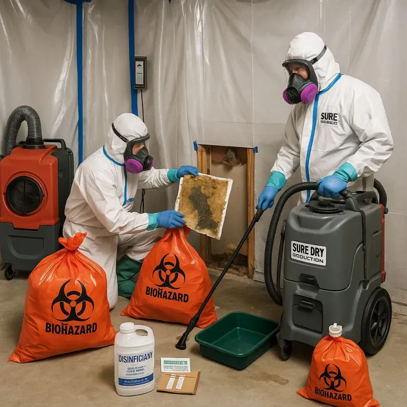 Contaminated Water Handling Protocols process in Acton, CA