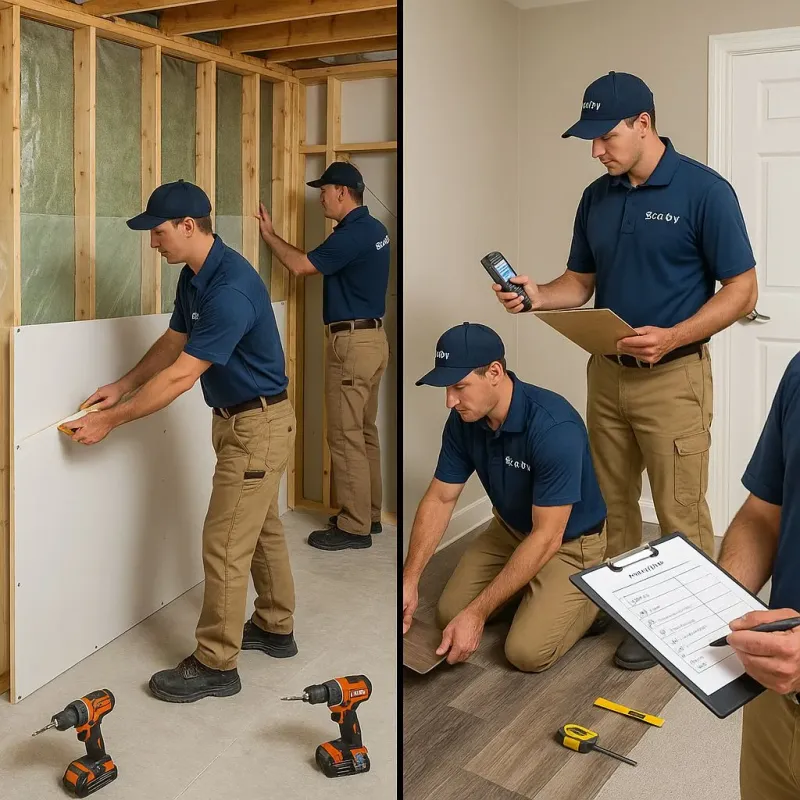 Repairs and Reconstruction process in Acton, CA
