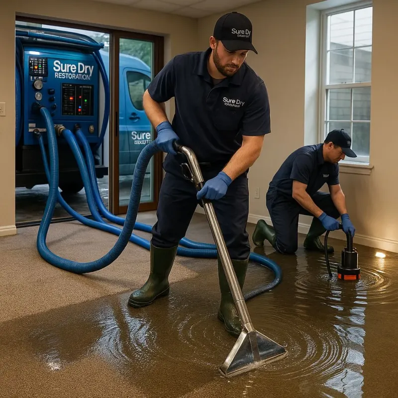 Water Extraction and Removal process in Acton, CA